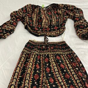 Farm Rio 2 piece pants and top